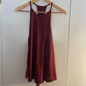 cute maroon racerback athleta tank!